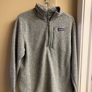 Men’s Patagonia 1/4 zip Pullover Sweater Medium